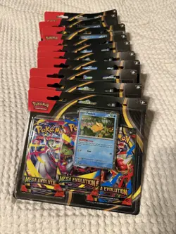 Pokemon TCG Mega Evolution 3-Pack Blister Psyduck - Image 4