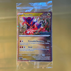 Pokemon Card Koraidon 119/162 Temporal Force Stamped Promo UK Exclusive Sealed💎 - Image 1