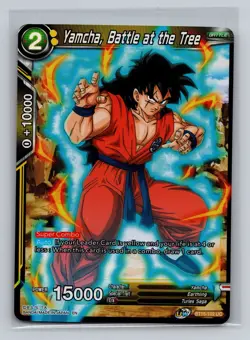 Dragon Ball Super Card Game Saiyan Showdown #BT15-102 Yamcha Foil - Image 1