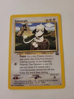 Pokemon Card - Smeargle - WoTC Black Star Promo #32 LP - Image 1