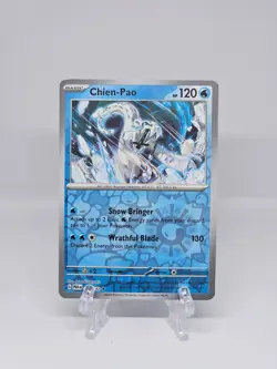 057/182 CHIEN-PAO | RARE REVERSE HOLO | PARADOX RIFT POKEMON CARD - Image 1