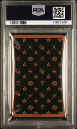 PSA 10 Gem Mt Kaido Jack Of Hearts One Piece Film Gold Poker Playing Cards 2016 - Image 2