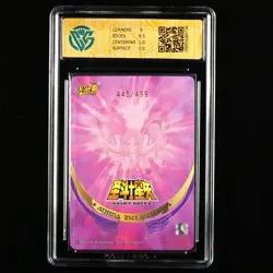CCG GemMint 9.5 2025 KAYOU Saint Seiya CCG Card SS-BUR-036 Aiolia 445/499 - Image 3
