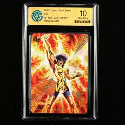 CCG GemMint 10 2025 KAYOU Saint Seiya CCG Card SS-BUR-034 Ikki 461/499 - Image 2