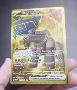 Pokemon TCG Paldea Evolved Ting-Lu EX Hyper Rare Holo Card 275/193 NM Condition - Image 2