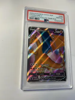 Charizard V SWSH050 SWSH: Sword & Shield Promo Card Psa 10 - Image 2