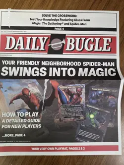 MAGIC THE GATHERING NYCC 2025 SPIDER-MAN WELCOME DECK SET OF 5 WITH PROMO CARD + - Image 4