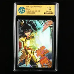 CCG GemMint 10 2025 KAYOU Saint Seiya CCG Card SS-BUR-031 Shiryu 352/499 - Image 2