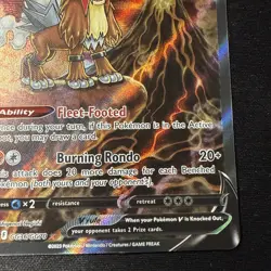 Entei v GG36/GG70 Ultra Rare Crown Zenith Pokemon Card Near Mint Condition - Image 4