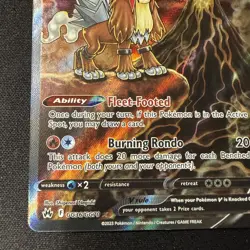 Entei v GG36/GG70 Ultra Rare Crown Zenith Pokemon Card Near Mint Condition - Image 5
