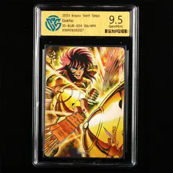 CCG GemMint 9.5 2025 KAYOU Saint Seiya CCG Card SS-BUR-024 Dokho 106/499 - Image 2