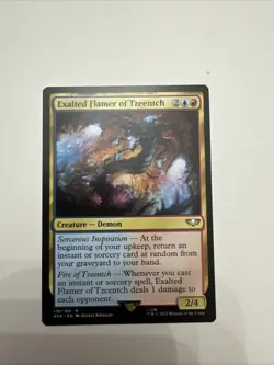 Exalted Flamer of Tzeentch Warhammer 40k Mtg Magic The Gathering Card - Image 1