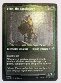 Fynn, the Fangbearer (Foil Etched) March of the Machine Multiverse Legends - MTG - Image 1