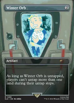 [1x] Winter Orb (1486) - Foil Near Mint, English Secret Lair MTG Magic - Image 1