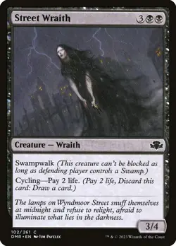 1x Street Wraith - Foil NM Eng MTG - Dominaria Remastered - Image 1
