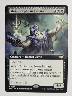 Metamorphosis Fanatic (Extended Art) Commander: Duskmourn: House of Horror - Image 1