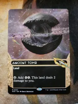 Ancient Tomb (Borderless) - [EoE: Stellar Sights] MtG Singles For Sale! - Image 1
