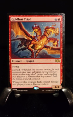 Goldlust Triad - TDC #34 | NORMAL | MTG - Image 1