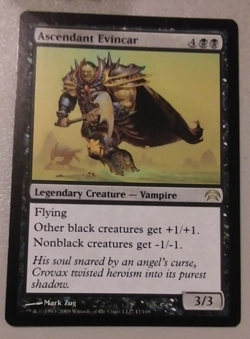 Ascendant Evincar. Planechase. Near Mint. Black Rare. Free Shipping - Image 1