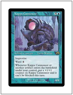 1x Kappa Cannoneer, Retro Frame, Magic MTG NM - Image 1