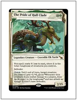 1x The Pride of Hull Clade, Showcase Art, Magic the Gathering MTG NM - Image 1