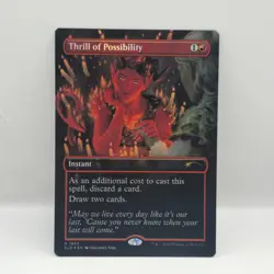 Thrill of Possibility #1805 FOIL MTG Secret Lair Dungeons & Dragons - Image 1