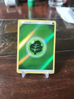 Grass Energy - 2019 Pokemon Hidden Fates Reverse Holo - FREE SHIPPING - NM/MT - Image 1