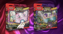 Pokemon Set of 2 (1 of each) Gengar/Diancie ex Mega Battle Deck - Image 1