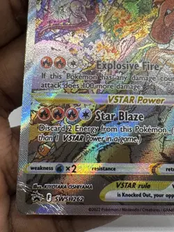 Pokemon TCG: Charizard VSTAR SWSH262 - SWSH: Black Star Promo - Ultra Rare - Image 5