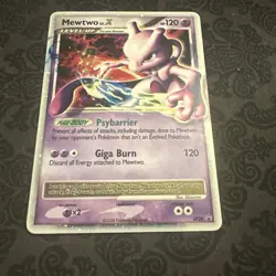 Pokemon 2008 Black Star Promo Mewtwo Lv. X #DP28 - Image 1