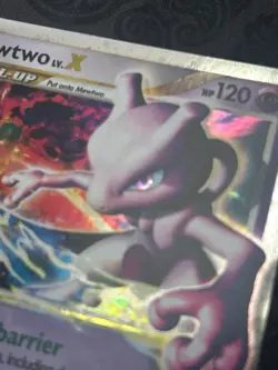 Pokemon 2008 Black Star Promo Mewtwo Lv. X #DP28 - Image 3
