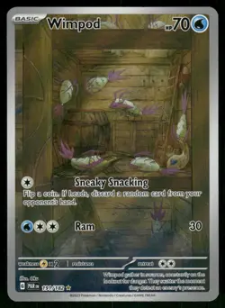 Wimpod - 191/182 Illustration Rare Holo NM Pokemon SV04: Paradox Rift - Image 1