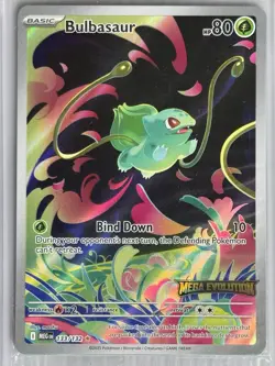 Bulbasaur Mega Evolutions Stamped Promo Pokemon TCG Mint and sealed! - Image 3
