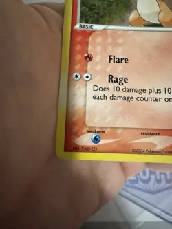 Charmander 113/112 Fire Red & Leaf Green Pokemon Secret Rare Holo NM - Image 5