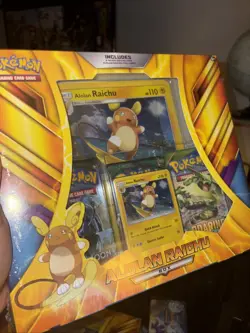 Pokemon Alolan Raichu Box New Roaring Skies/Sun & Moon SEALED Set of 2 - Image 1