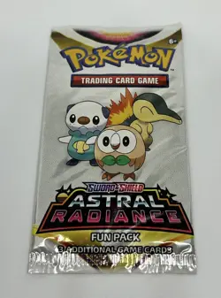 Pokemon Tcg (3) Sealed Fun Packs Astral Radiance Brilliant Stars Fusion Strike - Image 4