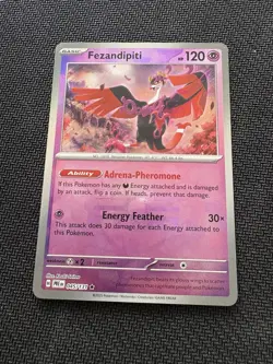Pokemon Fezandipiti 045/131 Master Ball Prismatic Evolutions - English - NM - Image 1