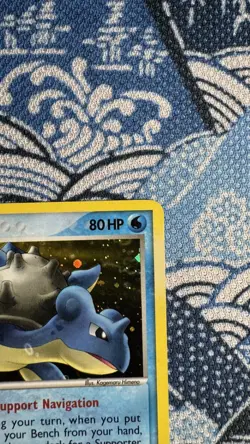 2006 POKEMON EX LEGEND MAKER #8/92 LAPRAS HOLO NEAR MINT CONDITION - Image 3
