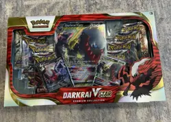 NEW SEALED Pokemon TCG Darkrai VSTAR V Star Premium Collection Box - Image 1