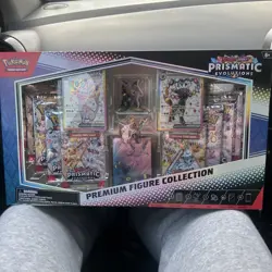 Pokemon TCG Prismatic Evolutions Premium Figure Collection - Sealed - Image 1