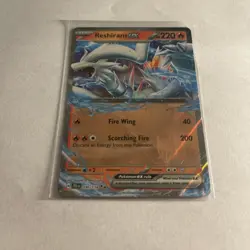 Reshiram EX Holo Rare 30/159 - Pokemon - SV:09 Journey Together NM - Image 2