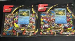 2x Pokemon TCG Mega Evolution 3 Pack Blister [Psyduck] - Image 1