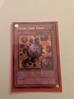 Yu-Gi-Oh! TCG Crush Card Virus GLD1-EN038 Gold Rare Limited Edition VLP - Image 2