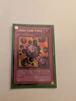 Yu-Gi-Oh! TCG Crush Card Virus GLD1-EN038 Gold Rare Limited Edition VLP - Image 4