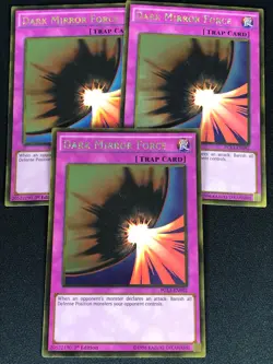 YUGIOH DARK MIRROR FORCE PGL3-EN092 1ST GOLD X3(NM) - Image 1