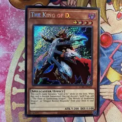 The King of D. LCKC-EN107 Secret Rare Yu-Gi-Oh - Image 1