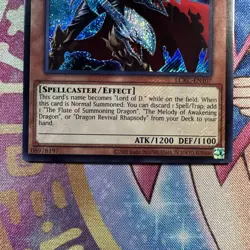 The King of D. LCKC-EN107 Secret Rare Yu-Gi-Oh - Image 3