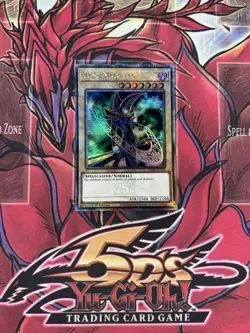 Dark Magician Quarter Century Secret Rare Alt Art RA04-EN106 YuGiOh - Image 1