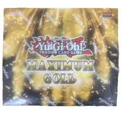 Yugioh Maximum Gold Display (5 Mini-Boxes) 1st Edition Factory Sealed - Image 1
