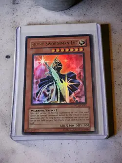 🔥Yugioh Silent Swordsman LV7 WC5-EN001 Ultra Rare Promo LP - Image 1